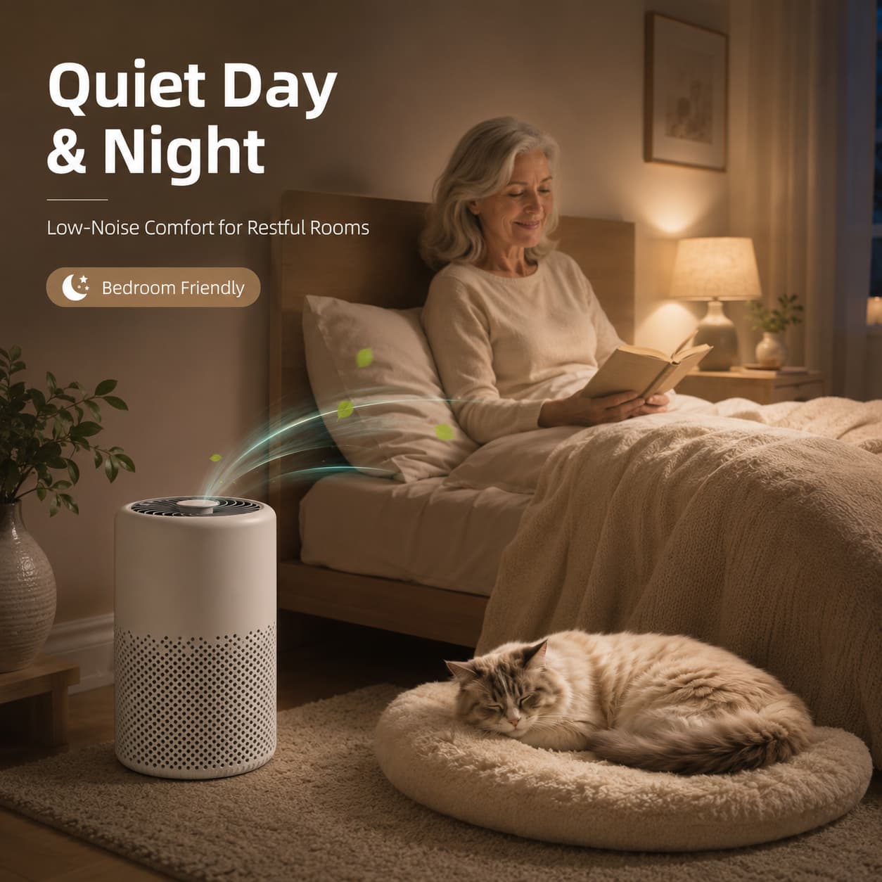 Smart Air Purifier Ultra Breathe Cleaner. Live Fresher.