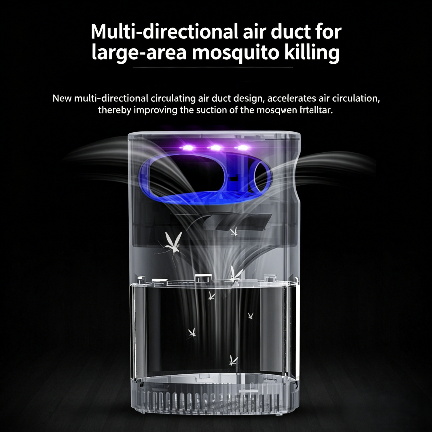 🦟UV Mosquito Killer Lamp – 🔇quiet, USB, chemical-free. 🌙