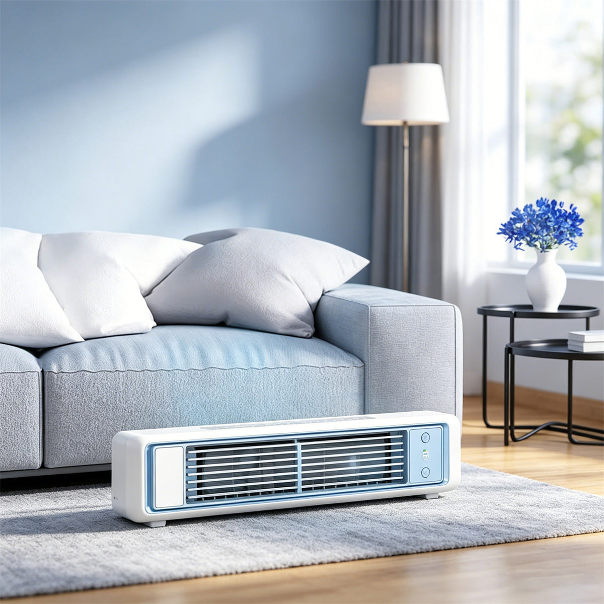 Portable Quiet Oscillating Tower Fan with Remote