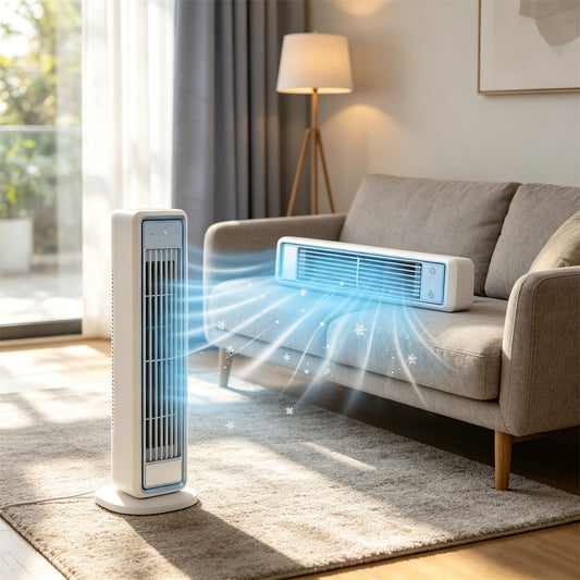 Portable Quiet Oscillating Tower Fan with Remote