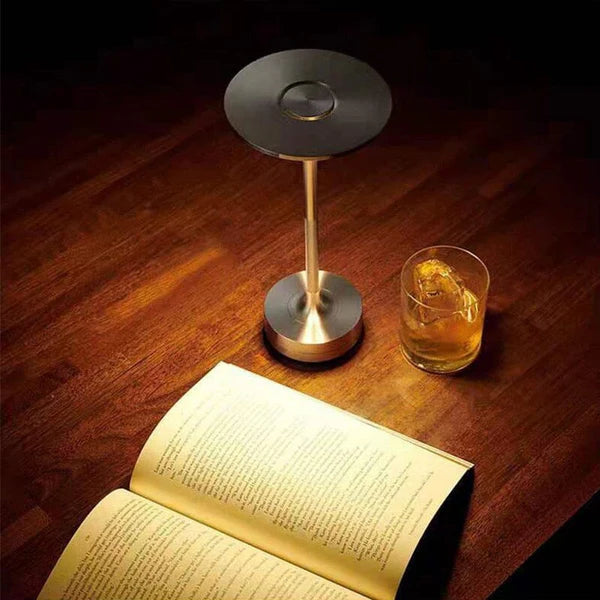 Cordless Table Lamp - Dimmable & Rechargeable Waterproof Desk Light