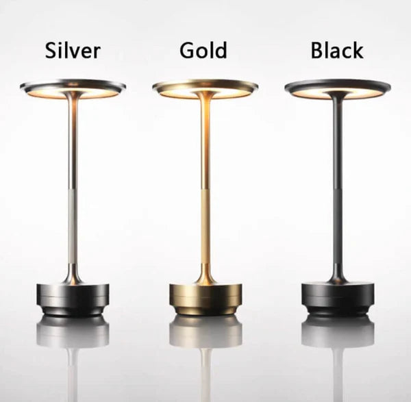 Cordless Table Lamp - Dimmable & Rechargeable Waterproof Desk Light