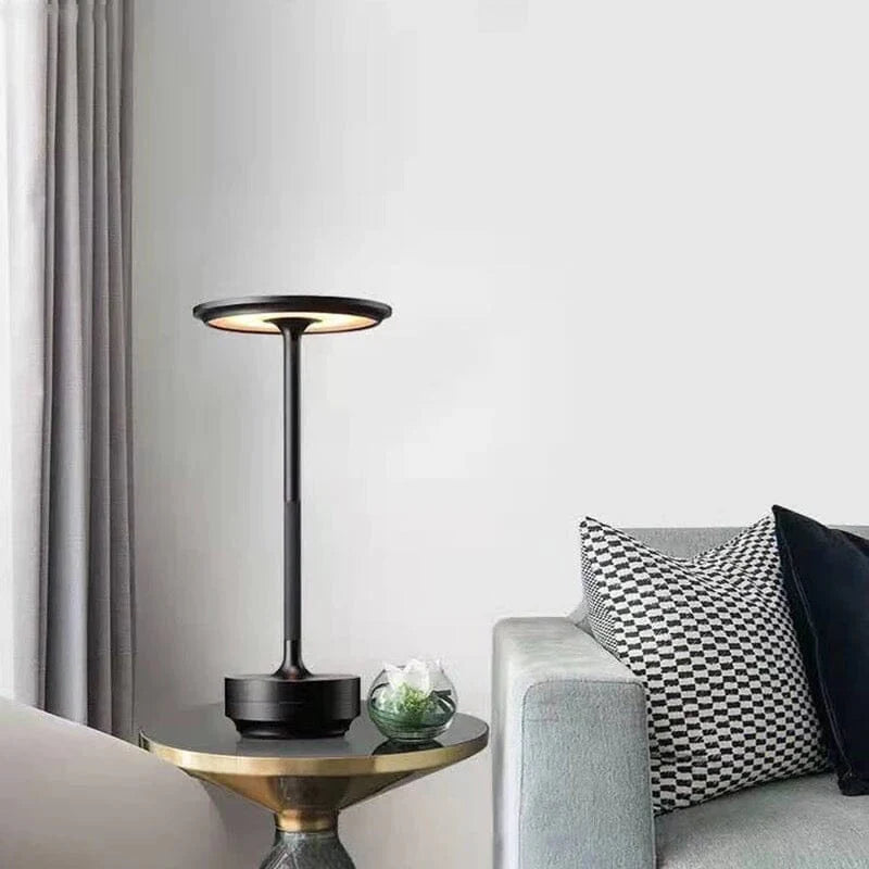 Cordless Table Lamp - Dimmable & Rechargeable Waterproof Desk Light