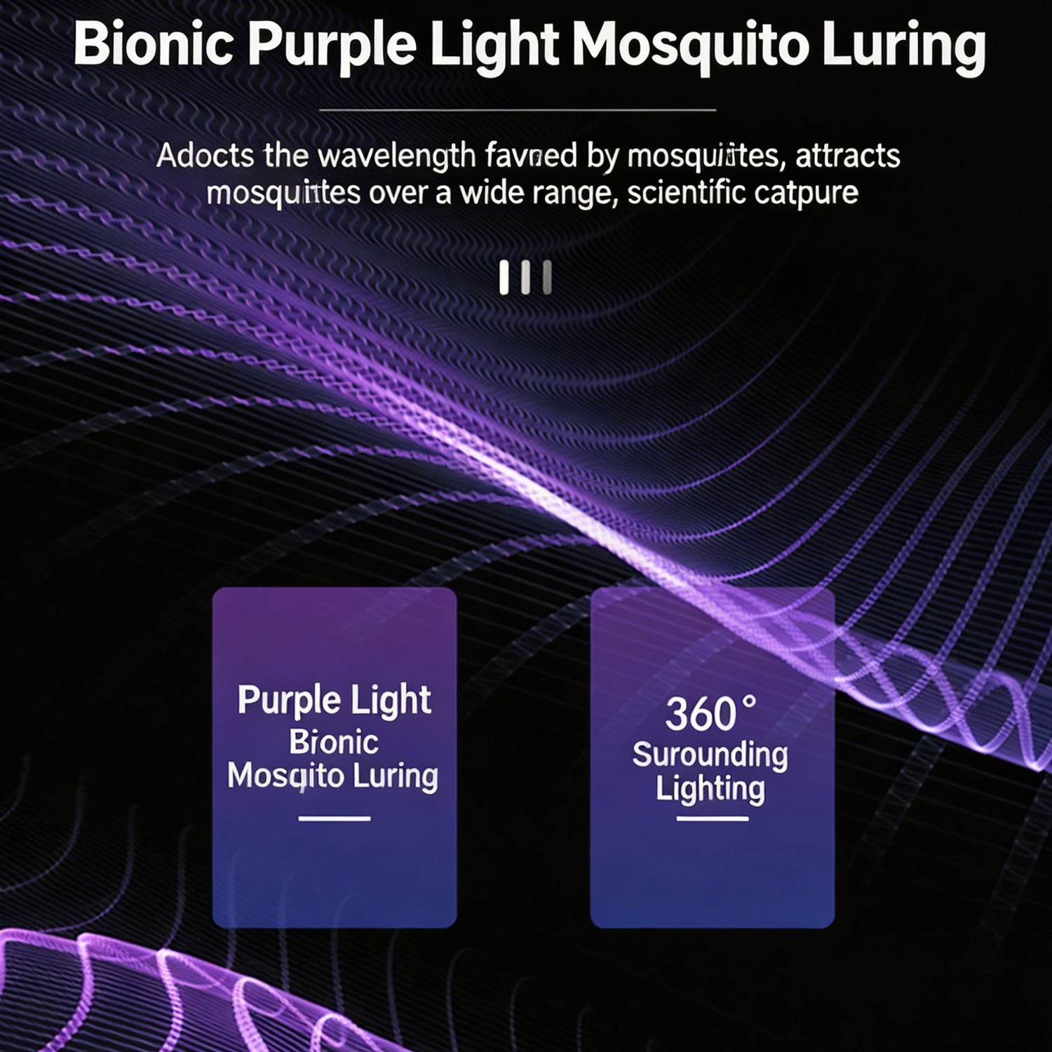 🦟UV Mosquito Killer Lamp – 🔇quiet, USB, chemical-free. 🌙