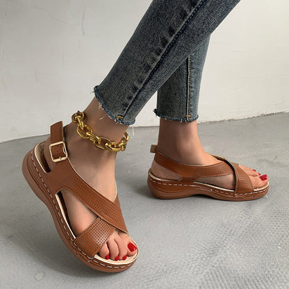 Solid Color Casual Women's Sandals