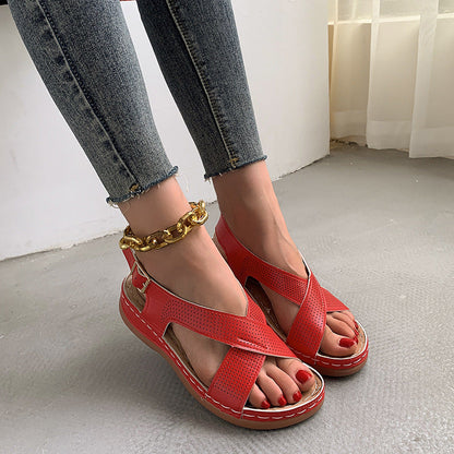 Solid Color Casual Women's Sandals