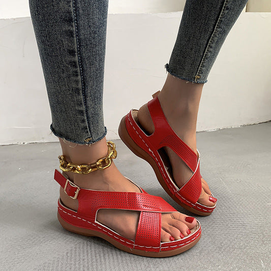 Solid Color Casual Women's Sandals