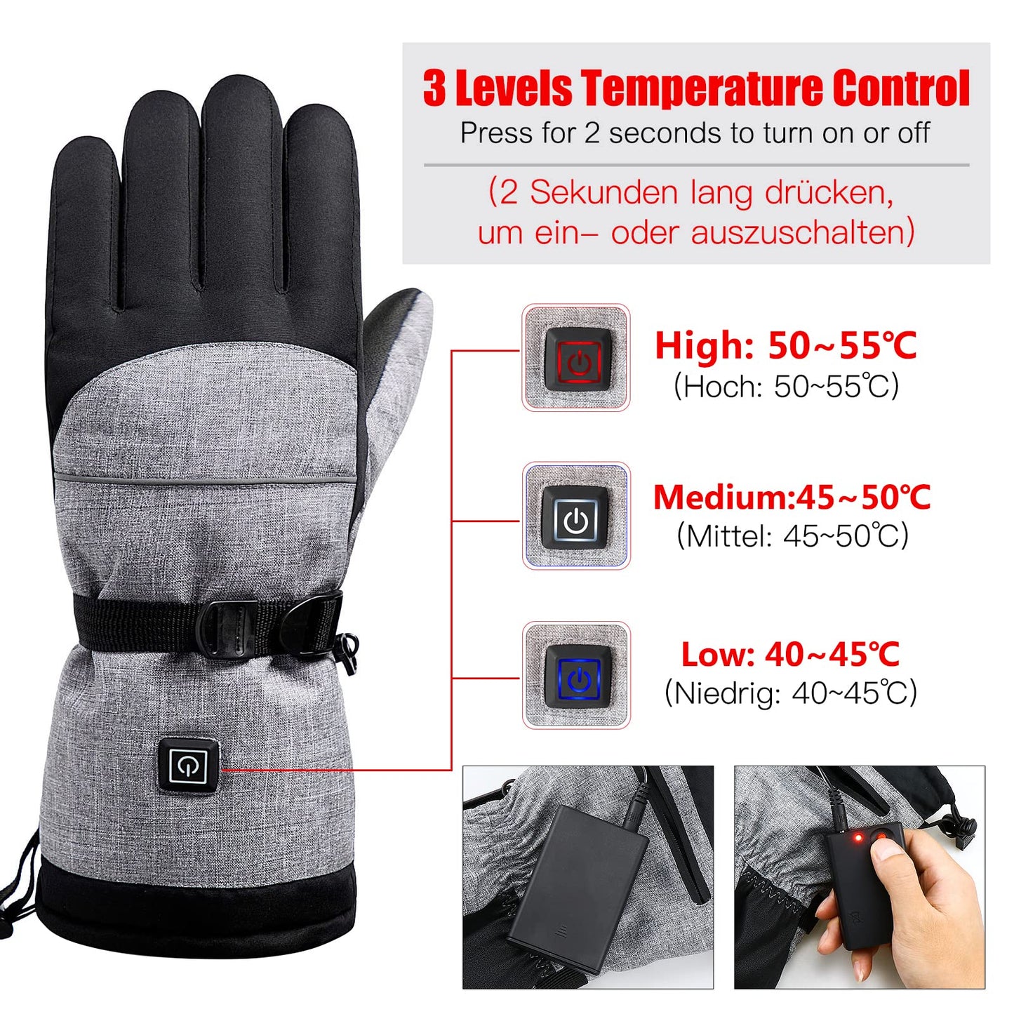 Hilipert Heated Gloves