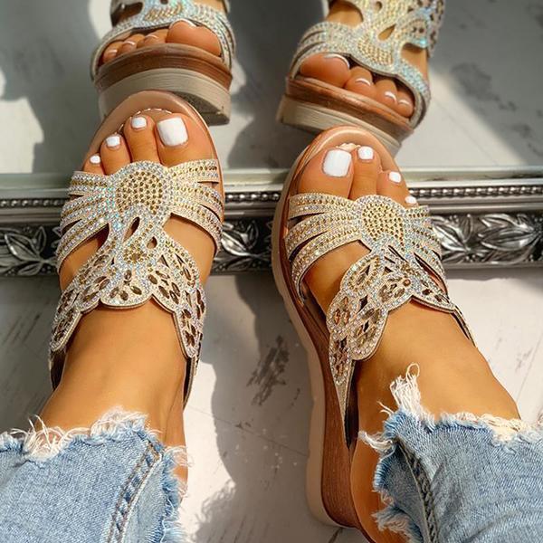 Women's Platform Wedge Casual Sandals