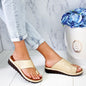 women's solid color toe sandals