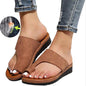 women's solid color toe sandals