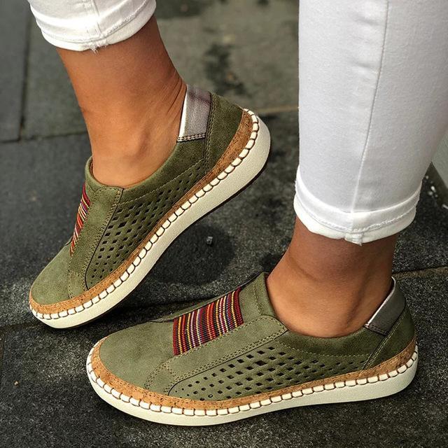 Zekear Canvas Orthotie Sneakers