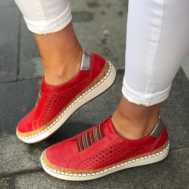 Zekear Canvas Orthotie Sneakers